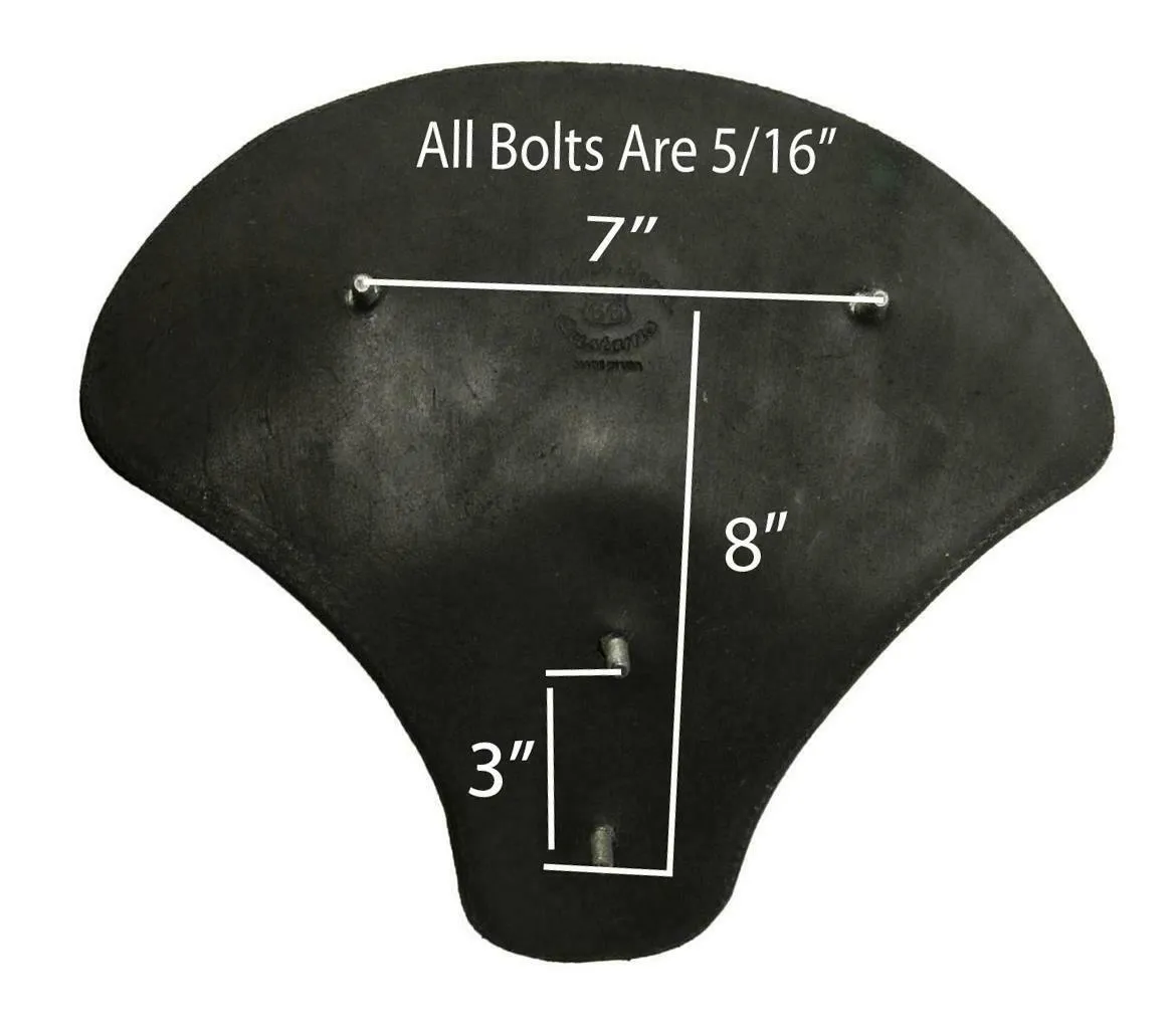 2015-2024 Indian Bobber & Scout Spring Tractor Seat Soft Brown Mounting Kit bc