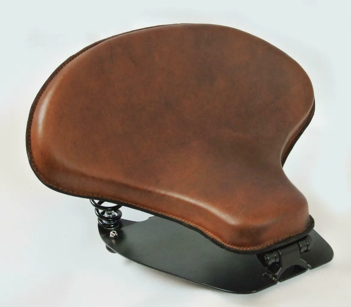 2015-2024 Indian Bobber & Scout Spring Tractor Seat Soft Brown Mounting Kit bc