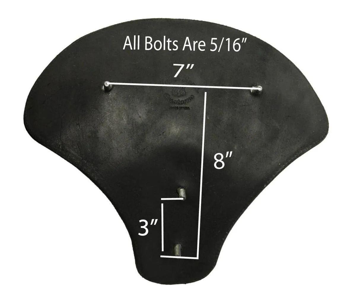 2022-2025 Indian Chief Dark Horse Spring Seat Tractor 15x14 Leather Mounting Kit