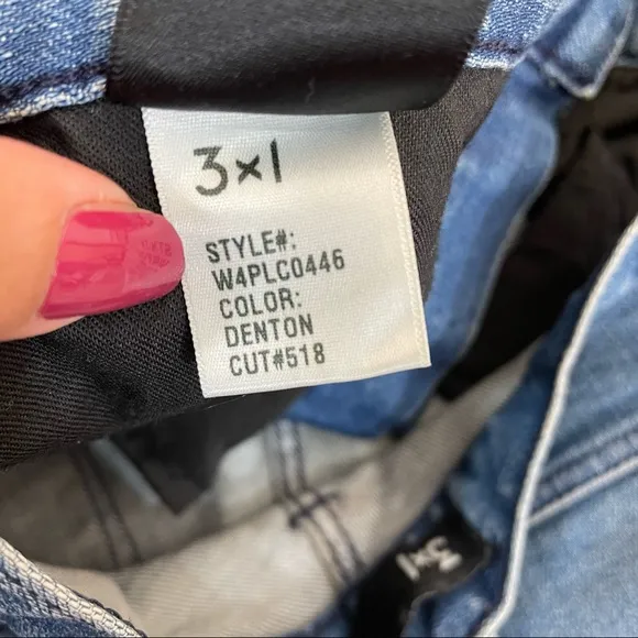 3x1 NYC High Rise Skinny Jeans