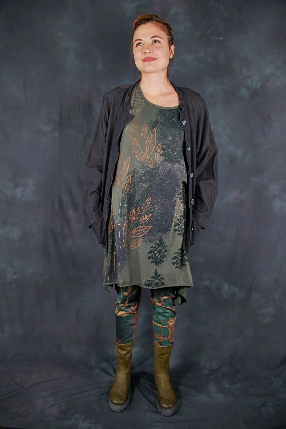 5277 Denim Jacket Black Cargo-P