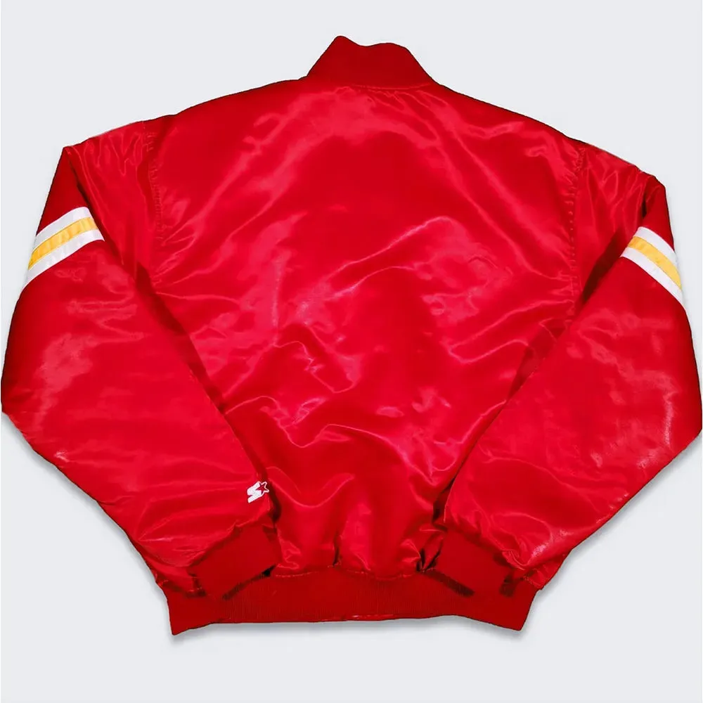 80’s Kansas City Chiefs Red Bomber Jacket