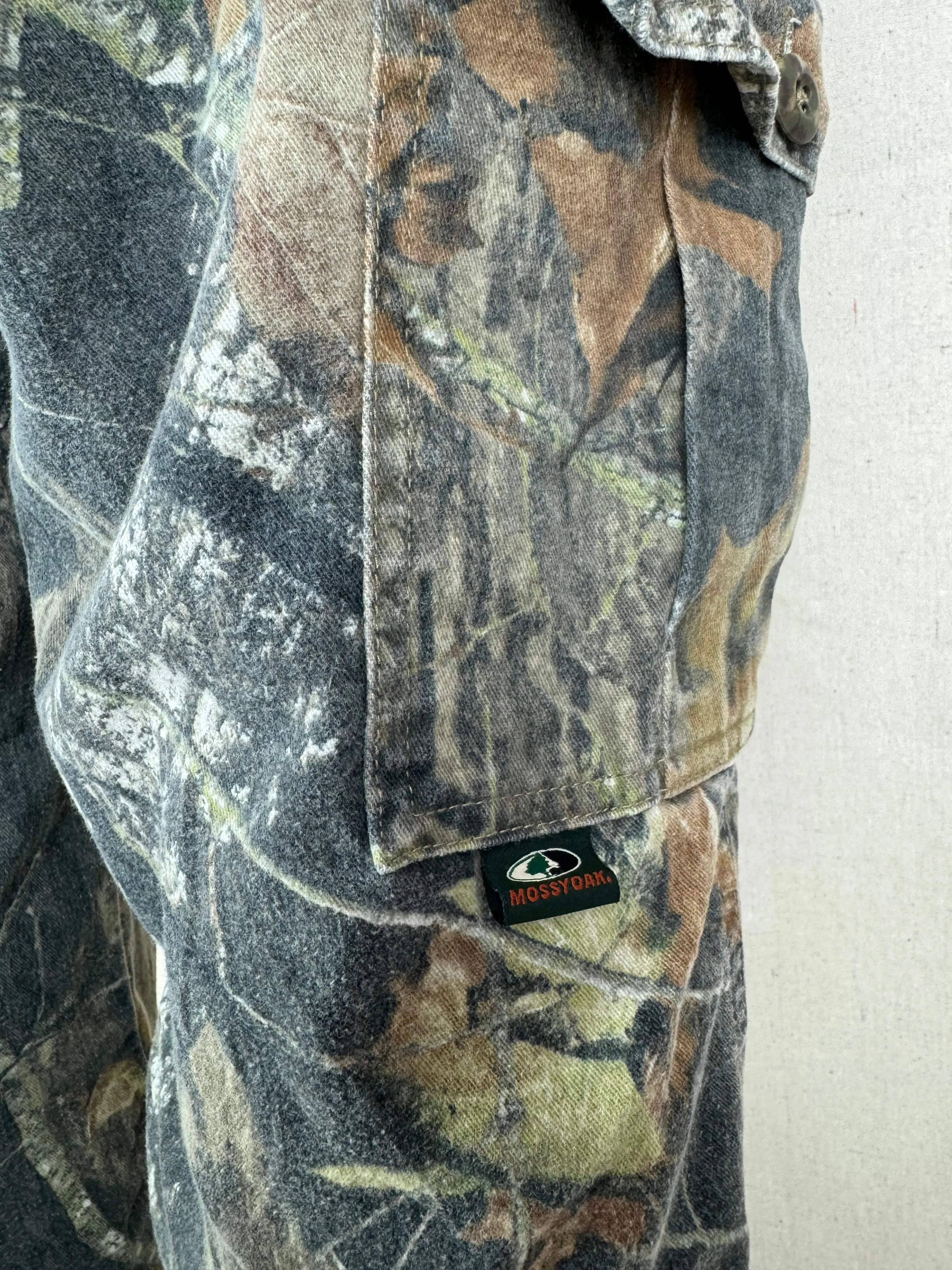 90's Mossyoak Realtree Camo Vintage Cargo Pants Size 36x31