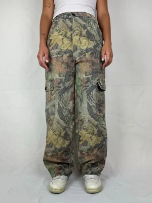 90's Realtree Camo Vintage Cargo Pants Size 28x30