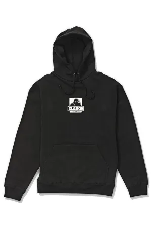 91 HOODIE - Black/White