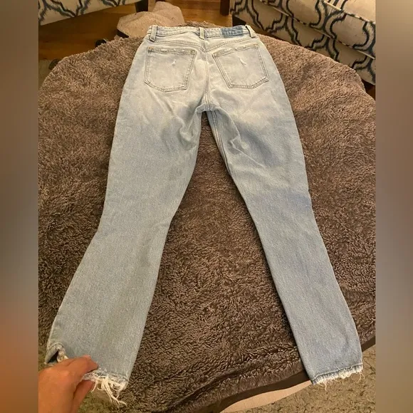 ABERCROMBIE &amp; FITCH Women’s The Skinny Ankle High Rise Curve Love Jeans