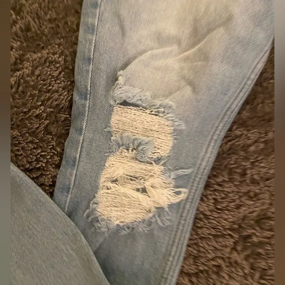 ABERCROMBIE &amp; FITCH Women’s The Skinny Ankle High Rise Curve Love Jeans
