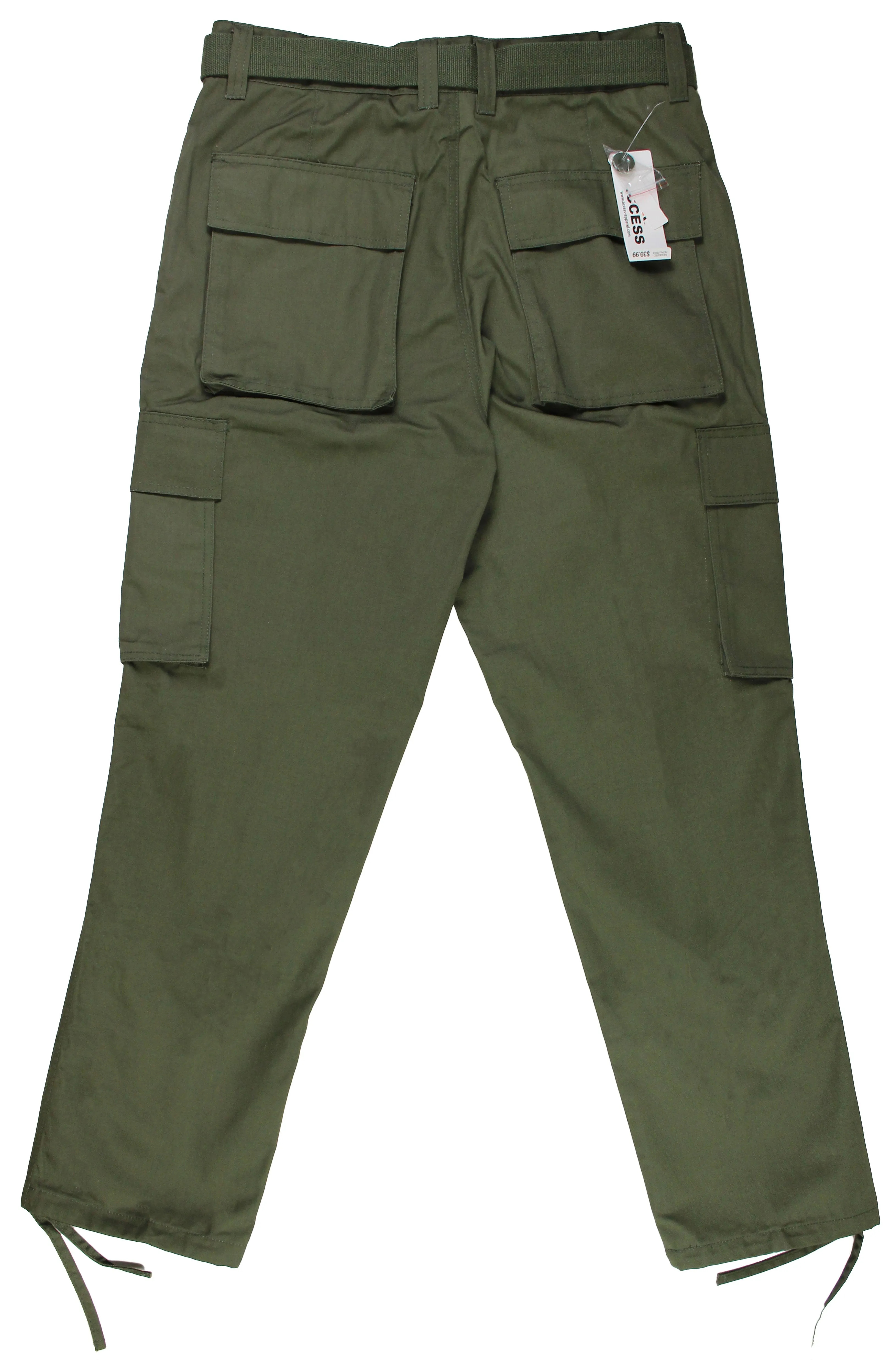 ACC-AP1515X: Big & Tall Belted Cargo Pants 12PC