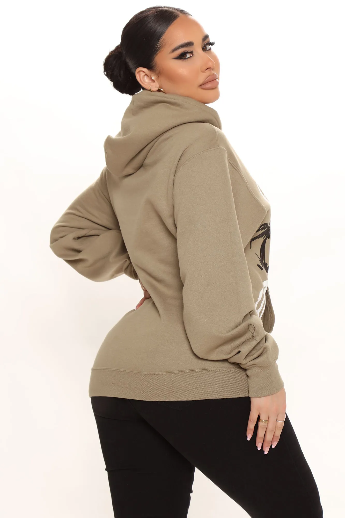 Addicted To The Fame Hoodie - Mocha