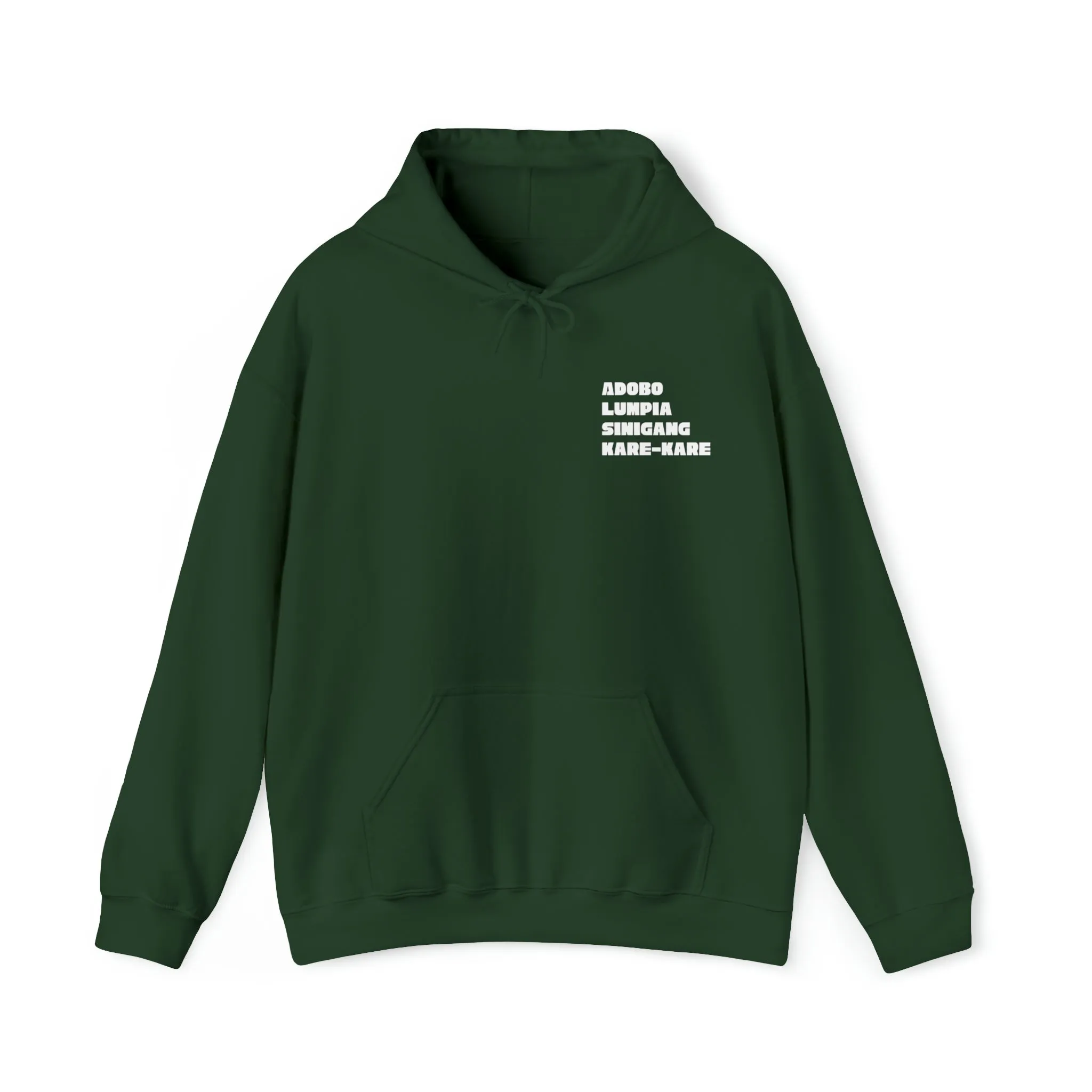 Adobo Lumpia Sinigang & Kare-Kare Hoodie | Filipino Food Hoodie