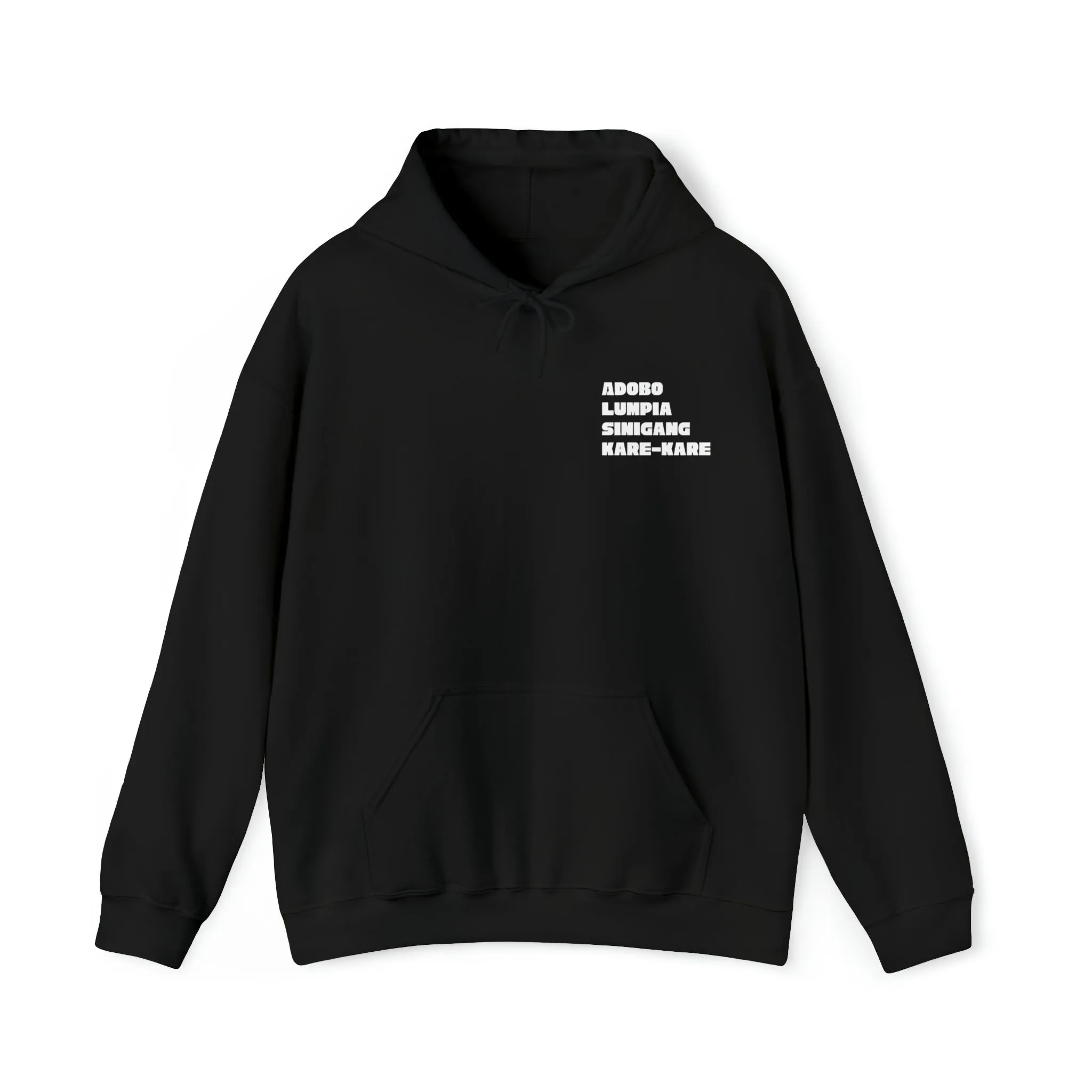 Adobo Lumpia Sinigang & Kare-Kare Hoodie | Filipino Food Hoodie
