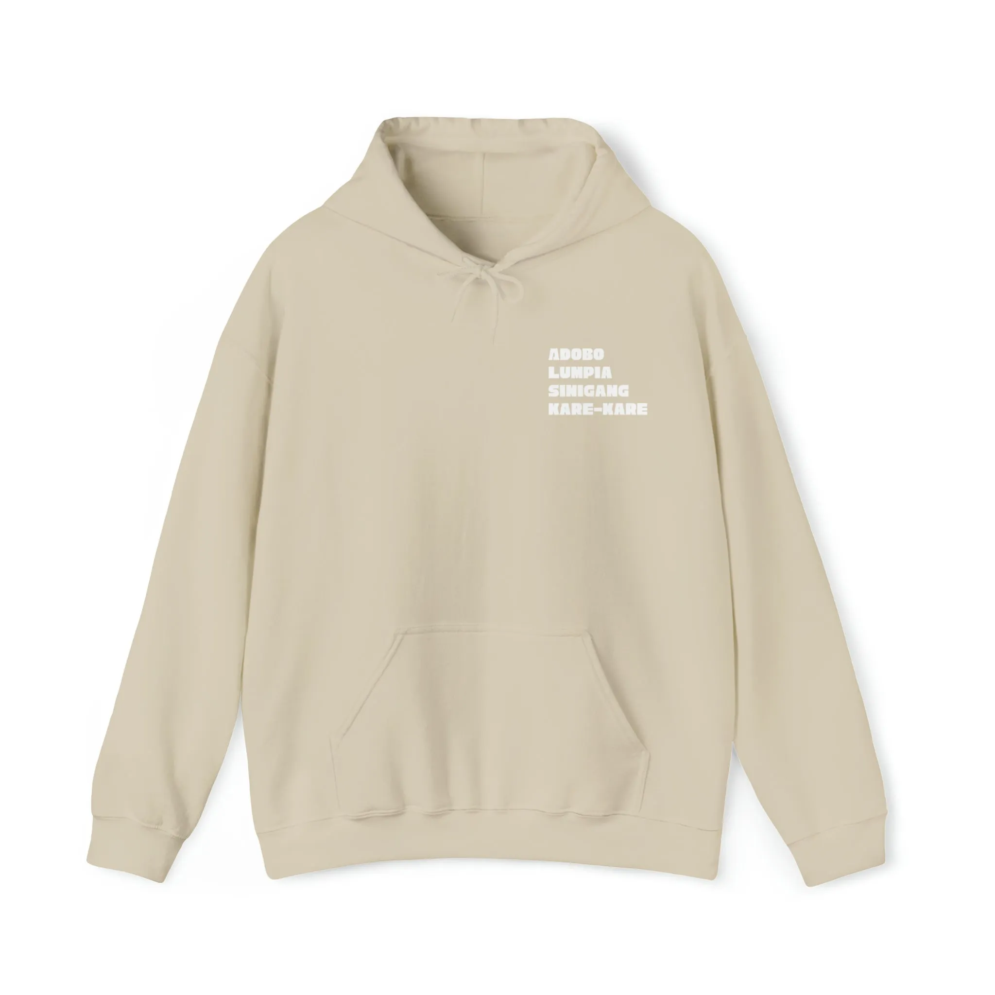 Adobo Lumpia Sinigang & Kare-Kare Hoodie | Filipino Food Hoodie