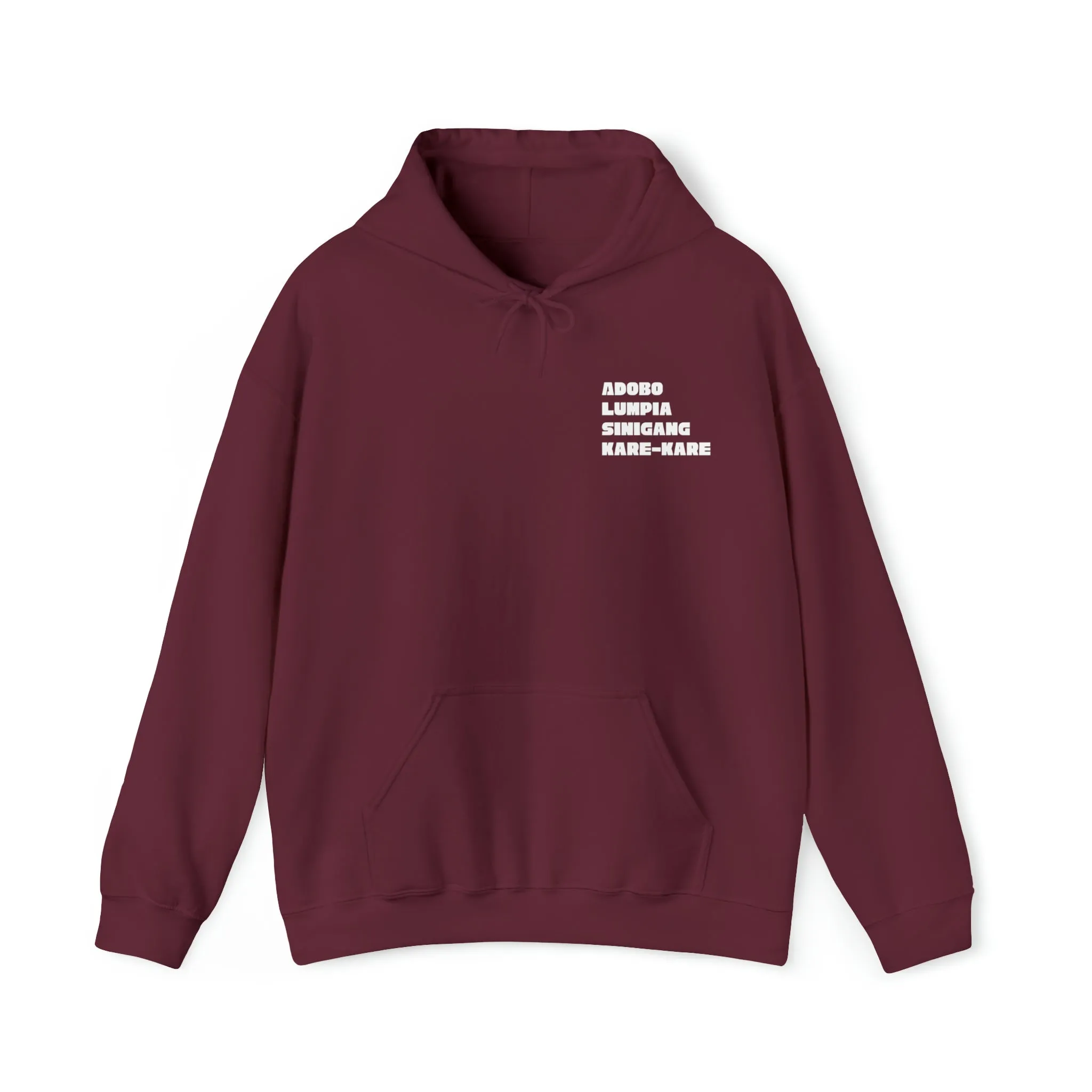 Adobo Lumpia Sinigang & Kare-Kare Hoodie | Filipino Food Hoodie