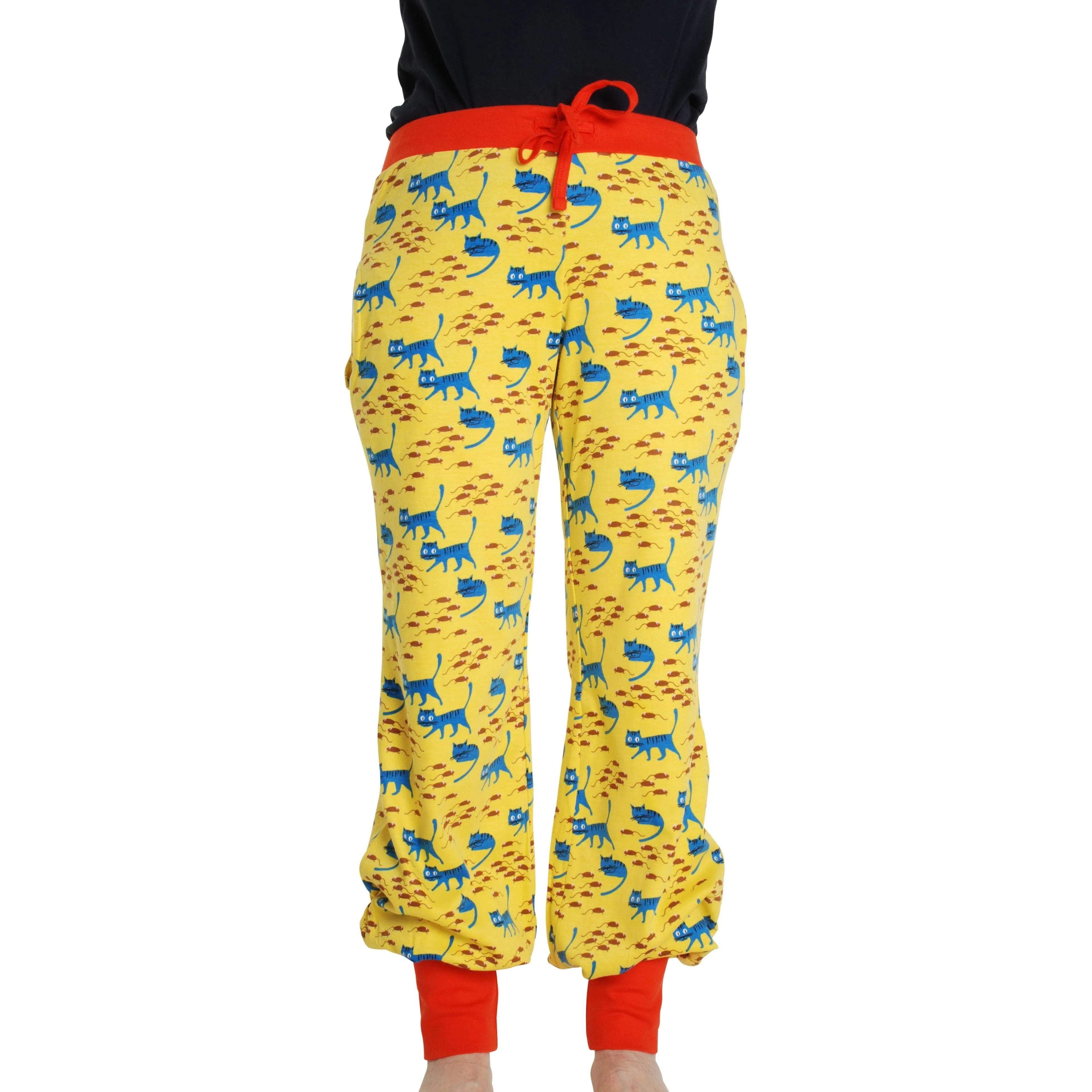 Adult's Cat - Lemon Chrome Baggy Pants