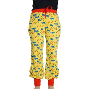 Adult's Cat - Lemon Chrome Baggy Pants