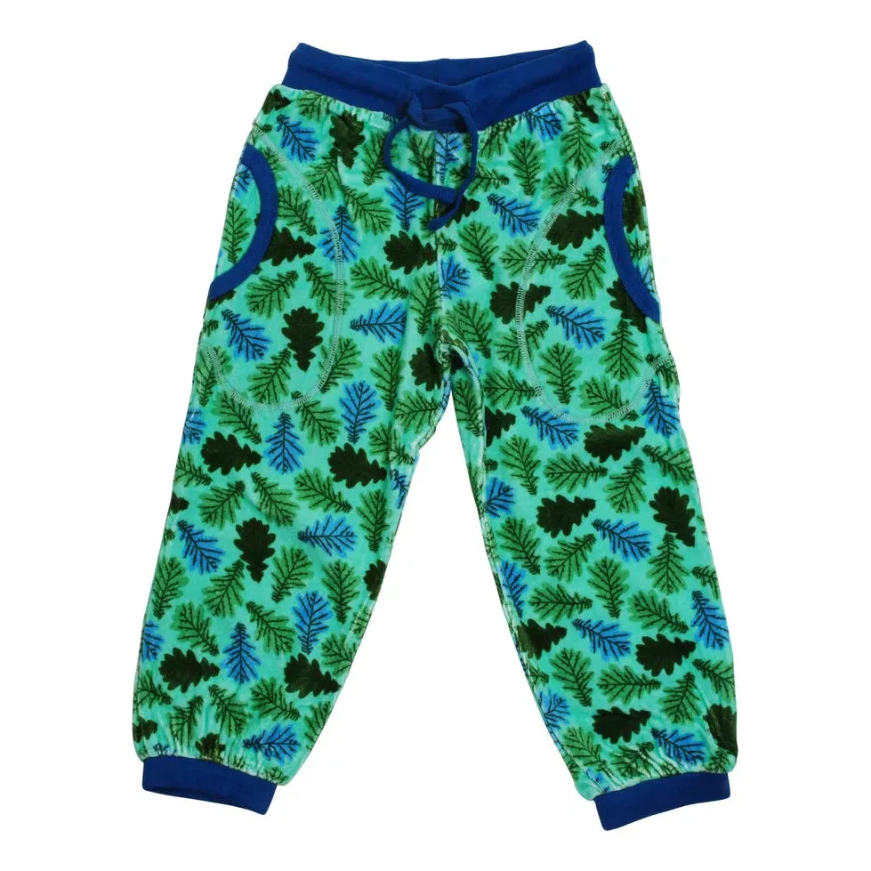 Adult's Leaf - Opal Velour Baggy Pants
