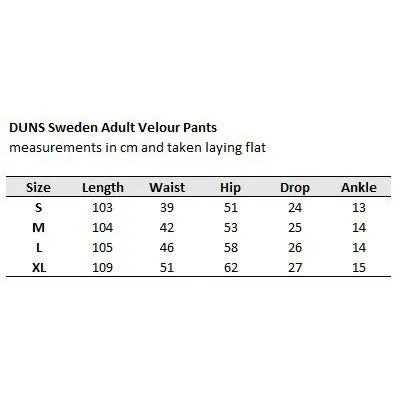 Adult's Leaf - Opal Velour Baggy Pants