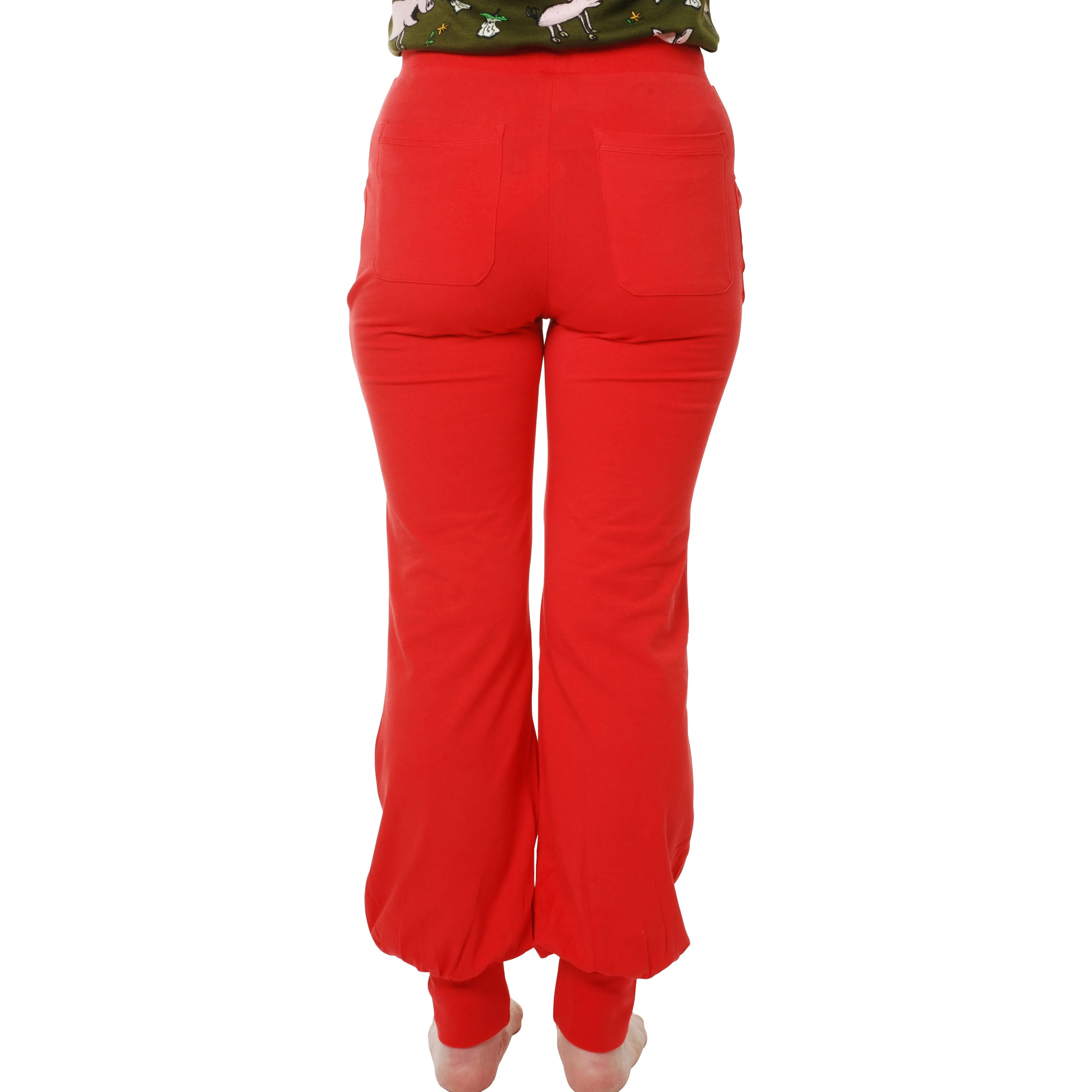 Adult's Poppy Red Baggy Pants