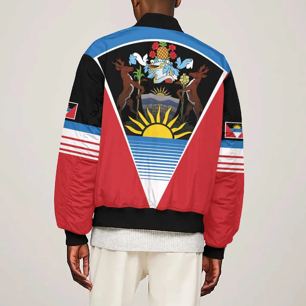 Afro-Antiguans and Barbudans 1981 Bomber Jacket Each Endeavouring All Achieving LT9