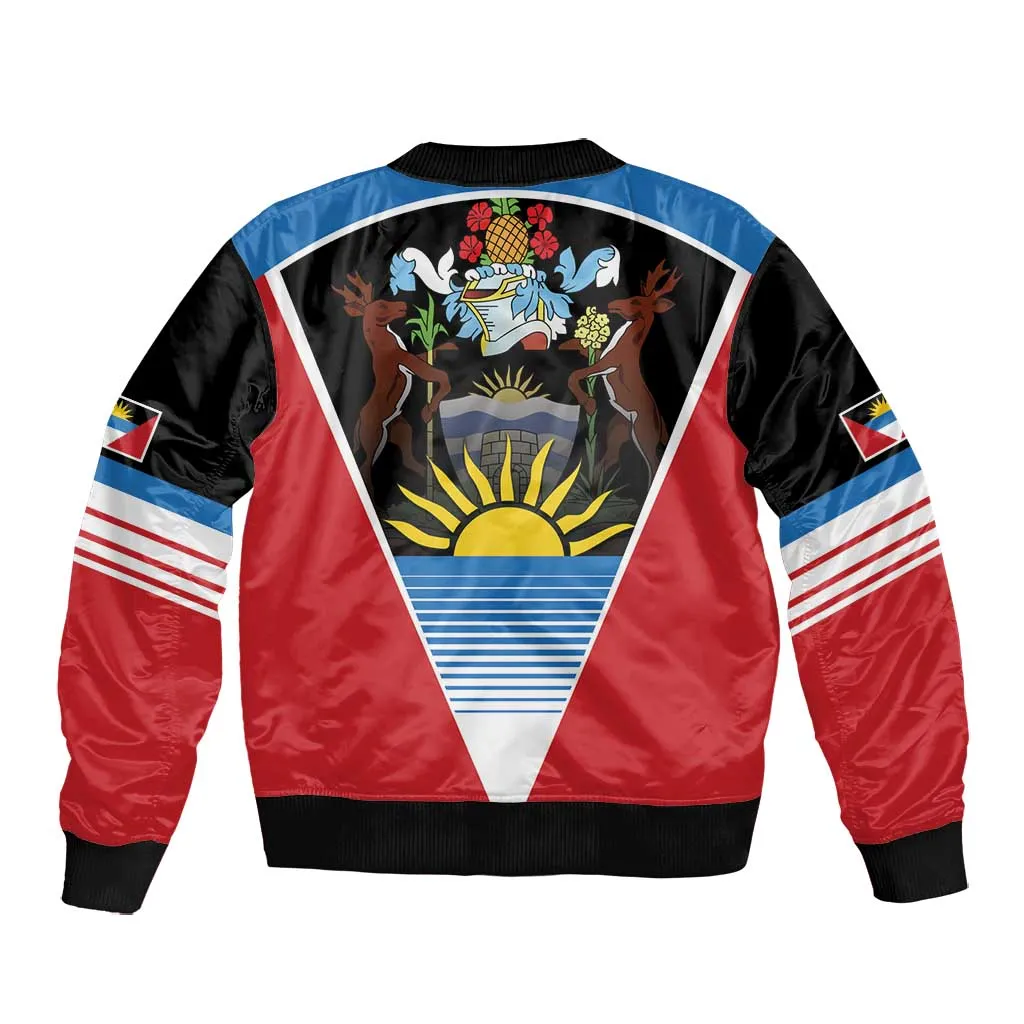 Afro-Antiguans and Barbudans 1981 Bomber Jacket Each Endeavouring All Achieving LT9