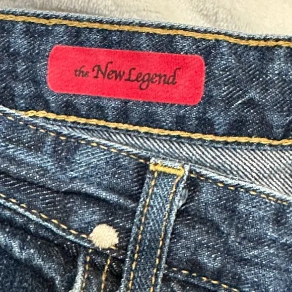 AG Adriano Goldschmied The New Legend Dark Wash Flare Denim Jeans