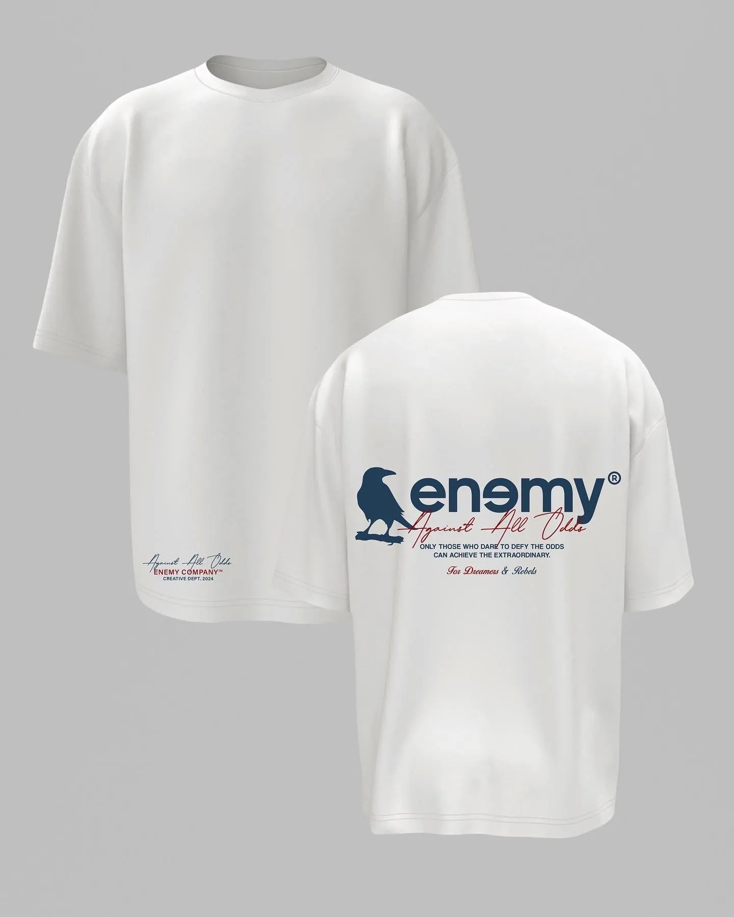 Against All Odds White T-shirt