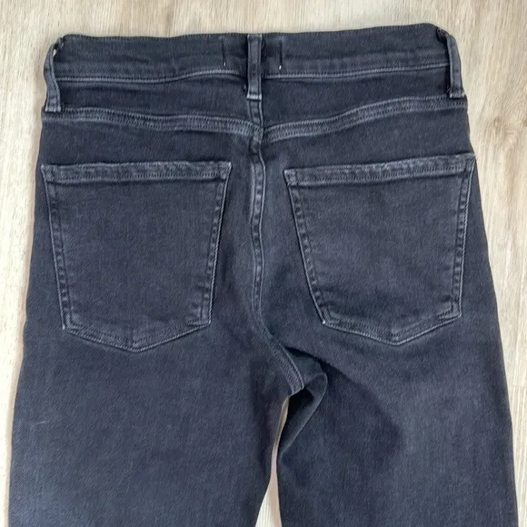 Agolde Sophie black skinny jeans