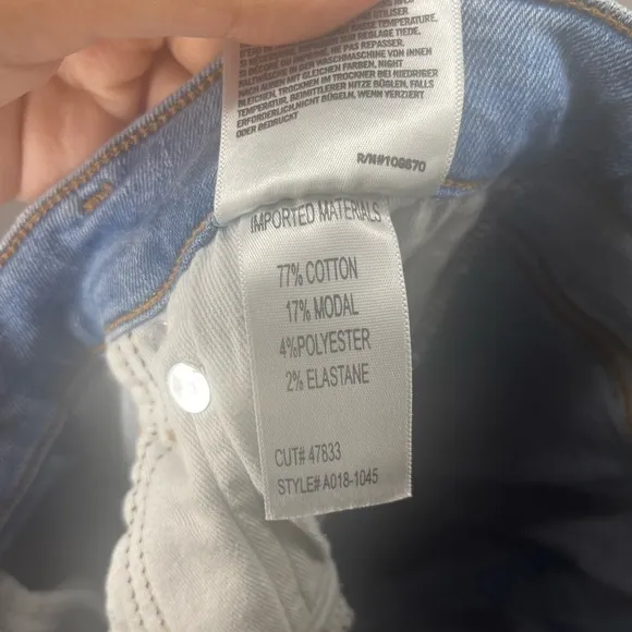 AGOLDE Sophie Crop Hi-Rise Skinny Jeans