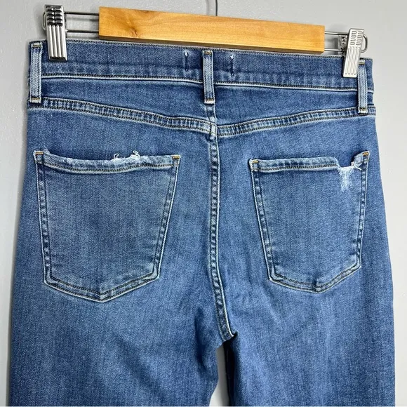 AGOLDE Sophie Skinny Distressed Denim Jeans