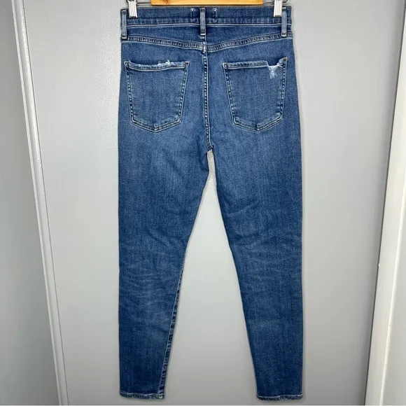AGOLDE Sophie Skinny Distressed Denim Jeans