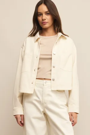 All Day Cropped Denim Jacket