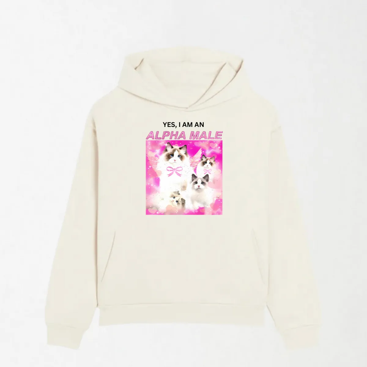 Alpha Male - Graphic Hoodie