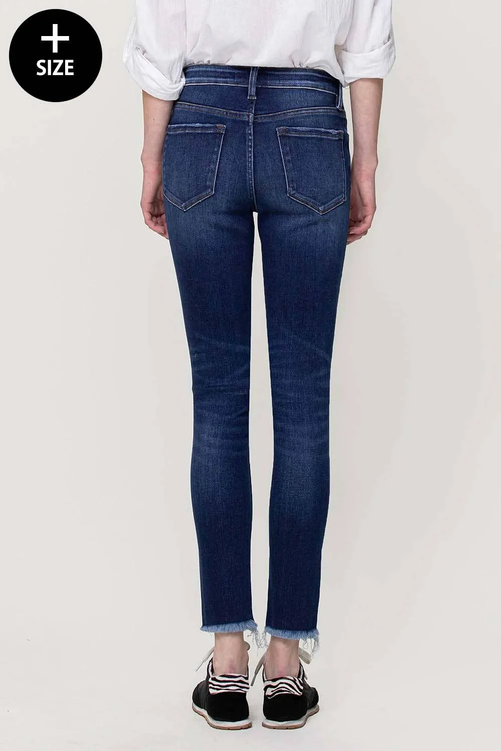 Amber Curvy Vervet Mid Rise Skinny Jean-FINAL SALE