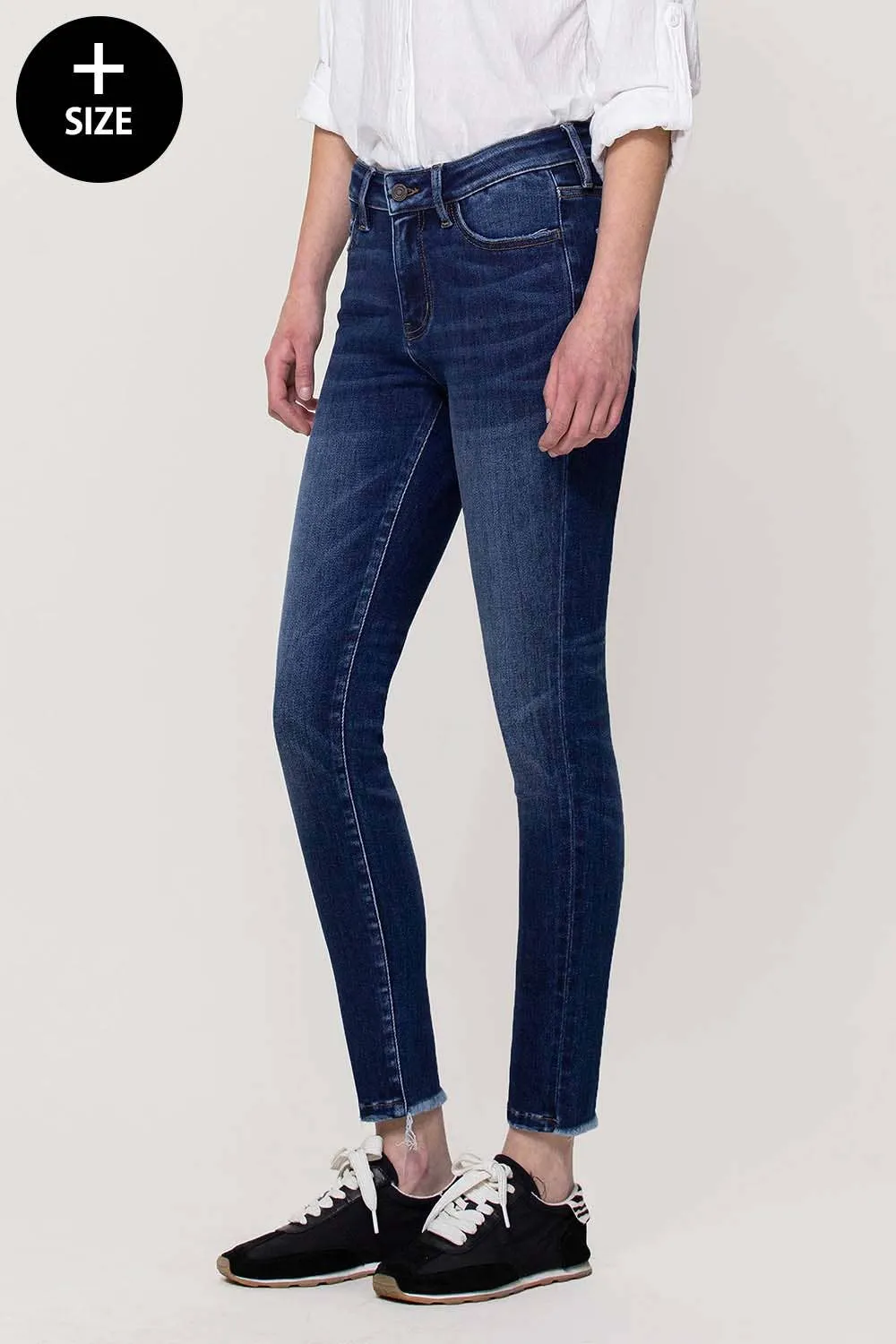 Amber Curvy Vervet Mid Rise Skinny Jean-FINAL SALE
