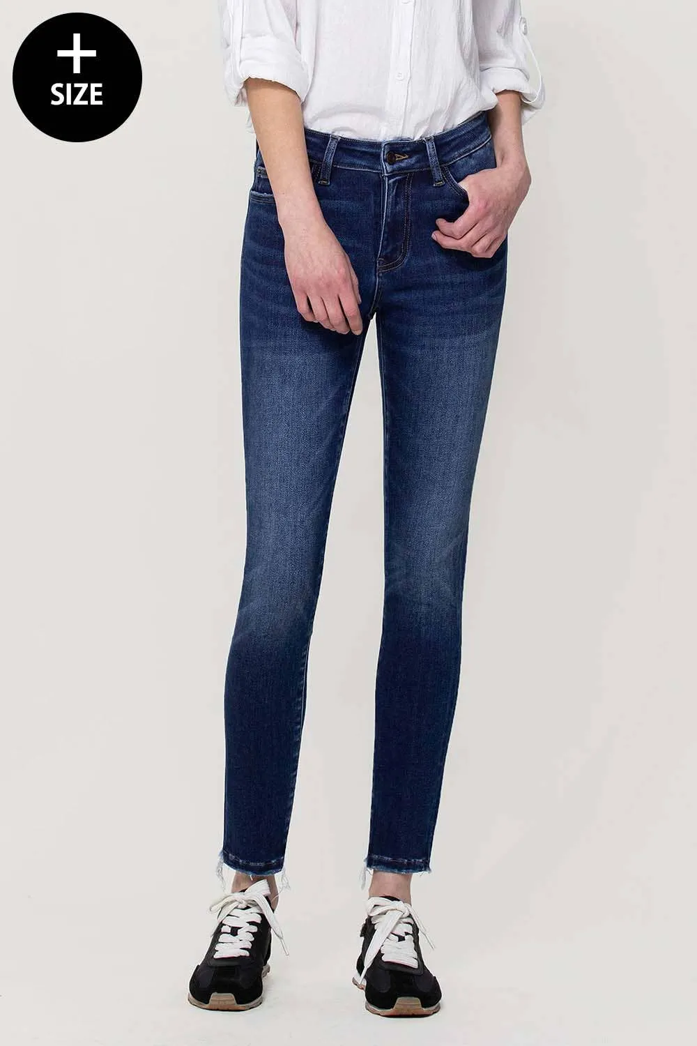 Amber Curvy Vervet Mid Rise Skinny Jean-FINAL SALE
