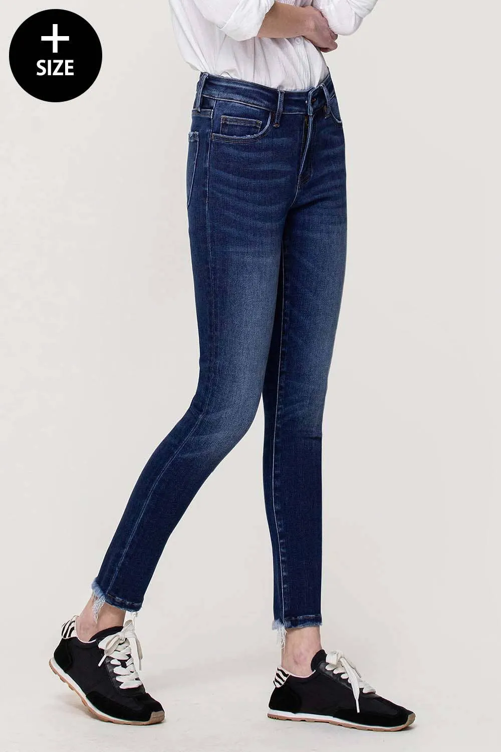 Amber Curvy Vervet Mid Rise Skinny Jean-FINAL SALE