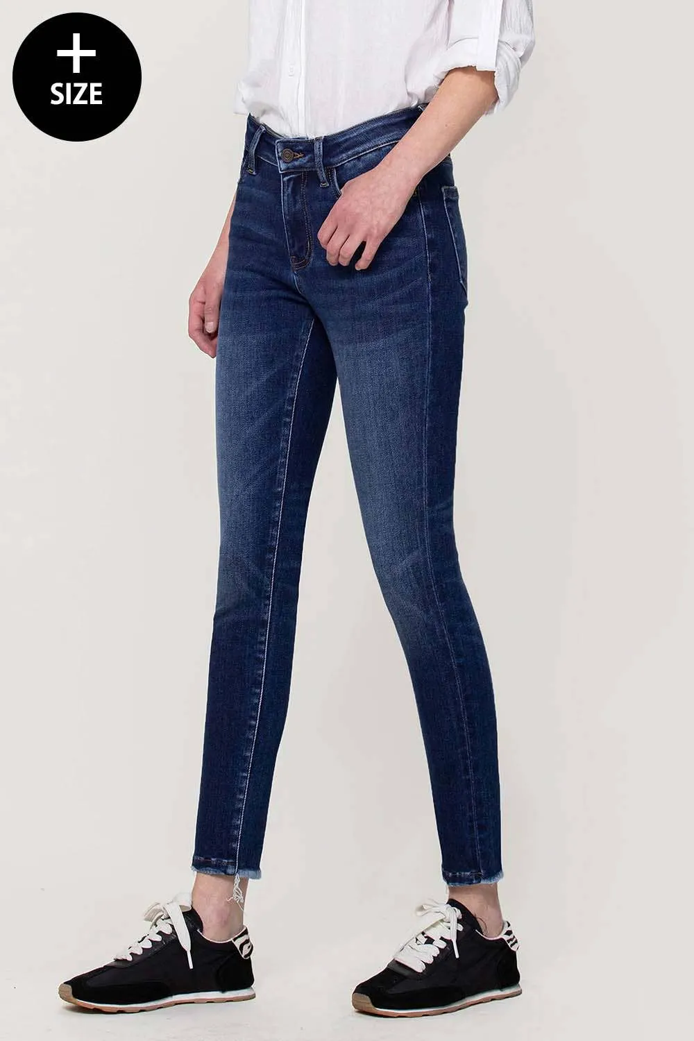 Amber Curvy Vervet Mid Rise Skinny Jean-FINAL SALE