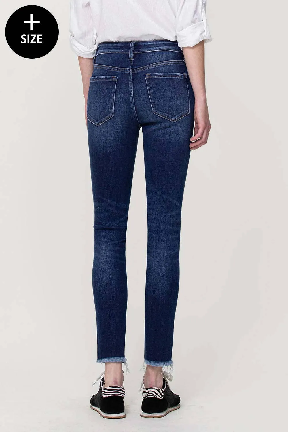 Amber Curvy Vervet Mid Rise Skinny Jean-FINAL SALE