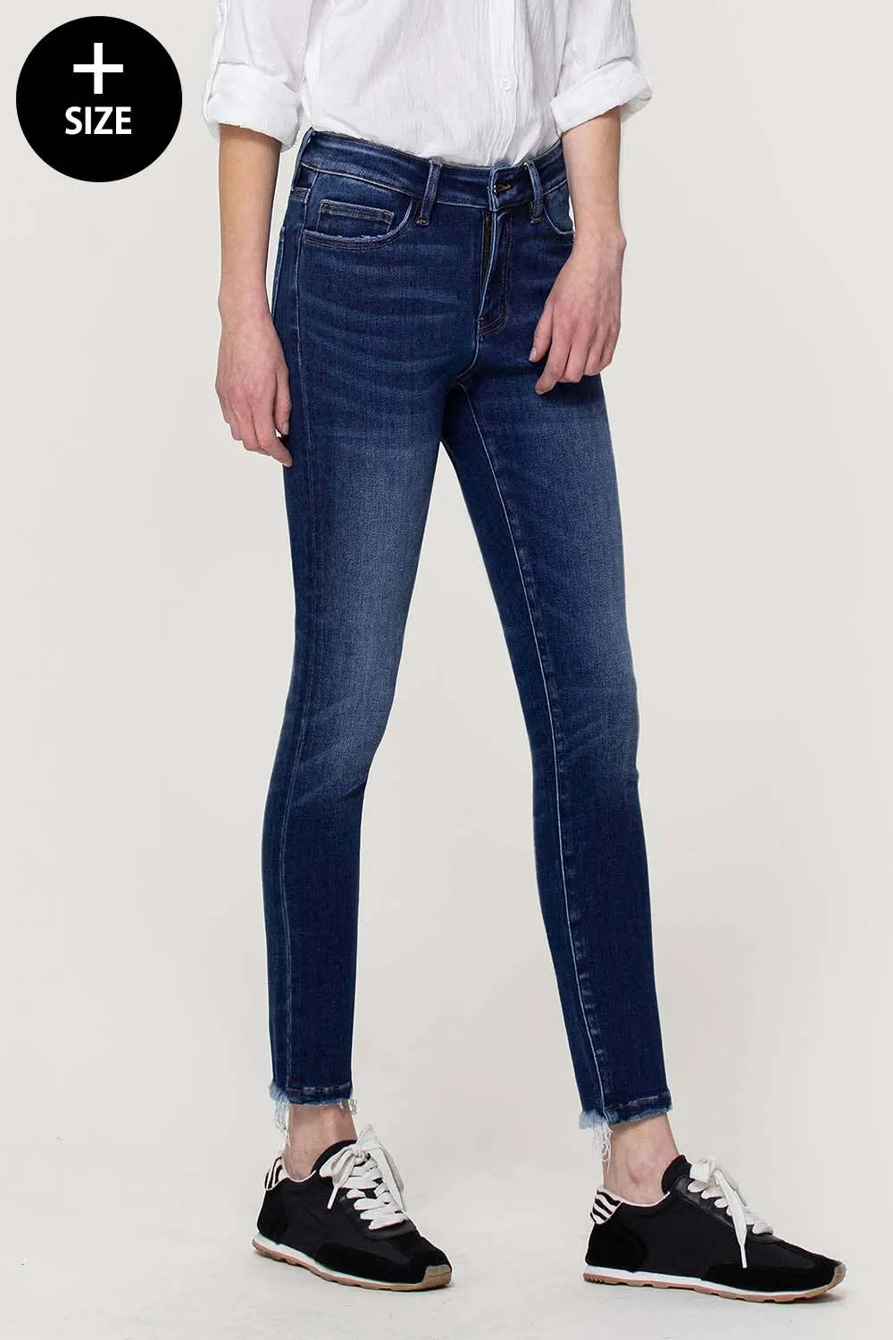 Amber Curvy Vervet Mid Rise Skinny Jean-FINAL SALE