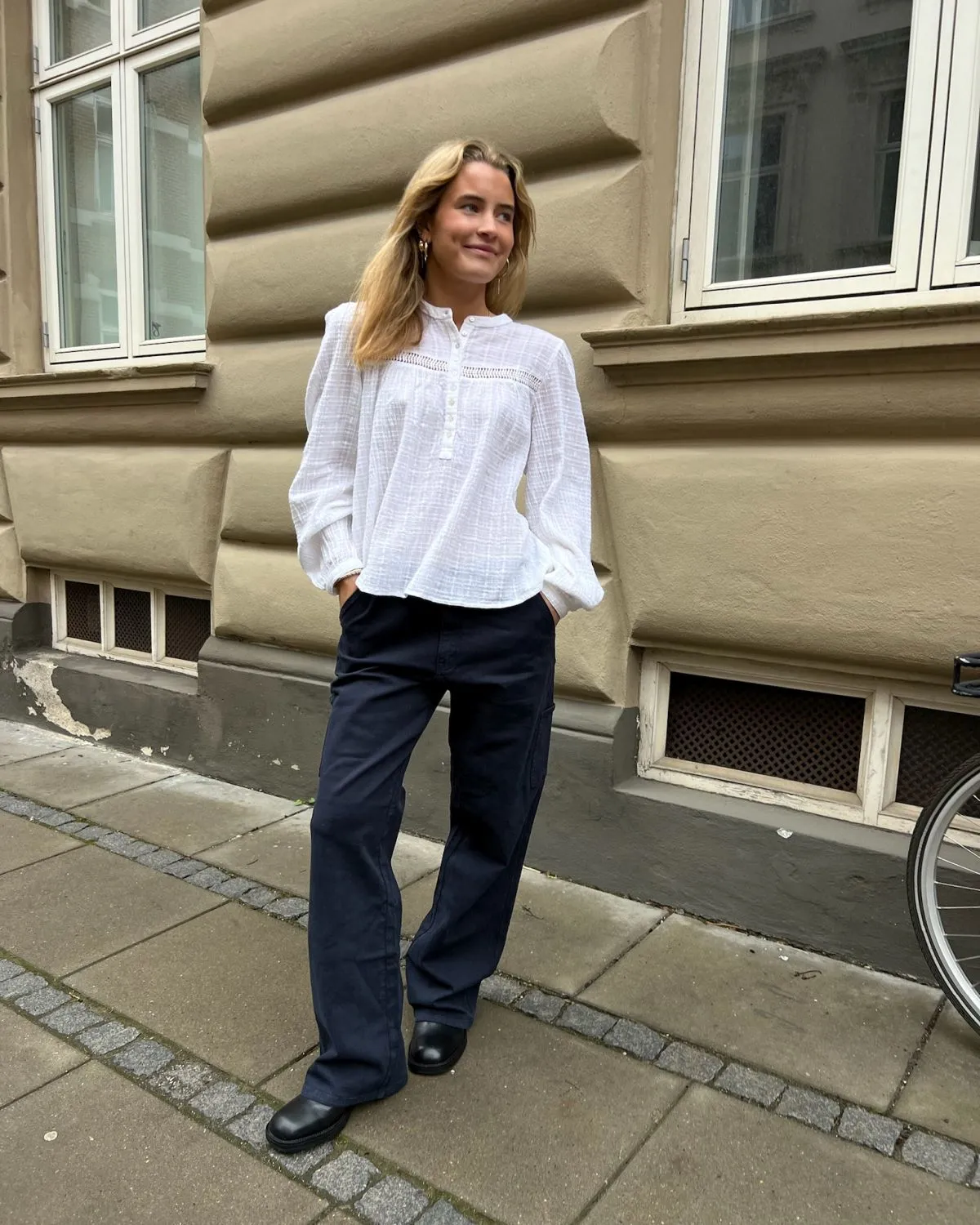 AMYSW TROUSERS - Navy