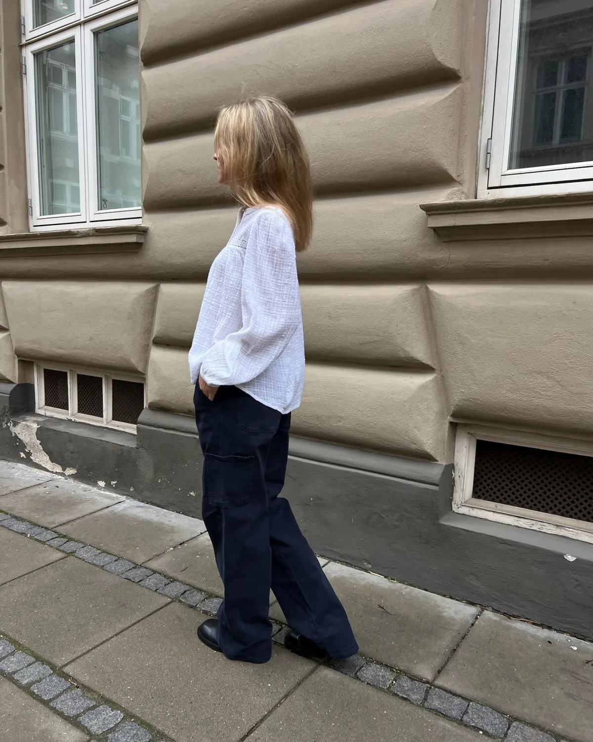 AMYSW TROUSERS - Navy