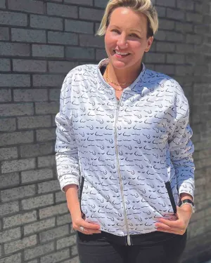 AnaOno Boob Inclusive White Bomber | Limited Edition