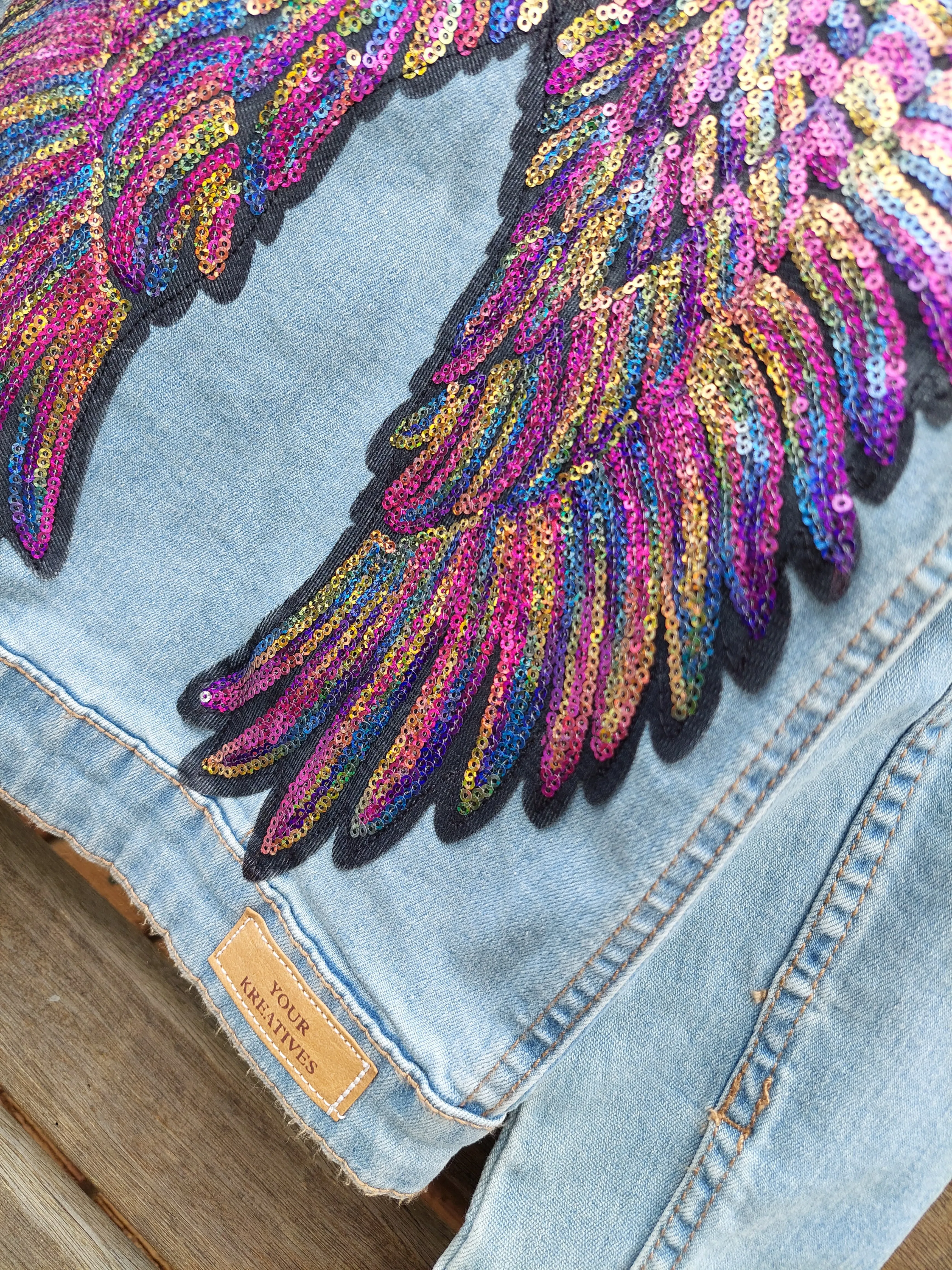 Angel wing jacket