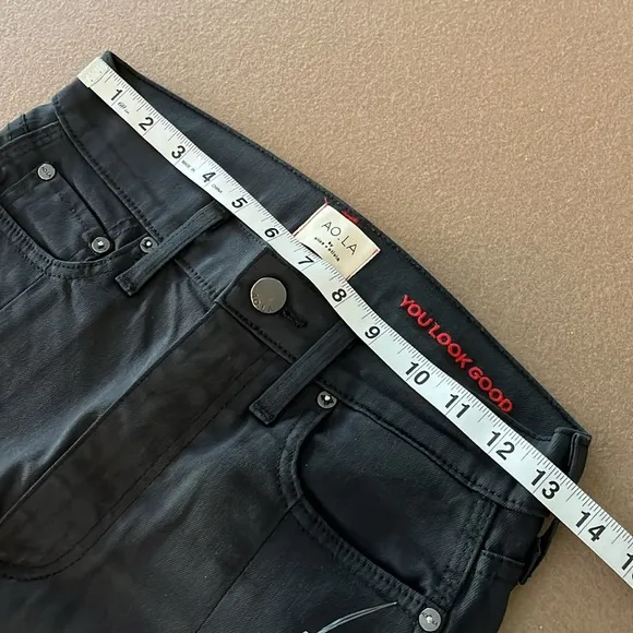 AO.LA by Alice Olivia Good Highrise Skinny Front Slit Jeans -Cosmos - Size 27