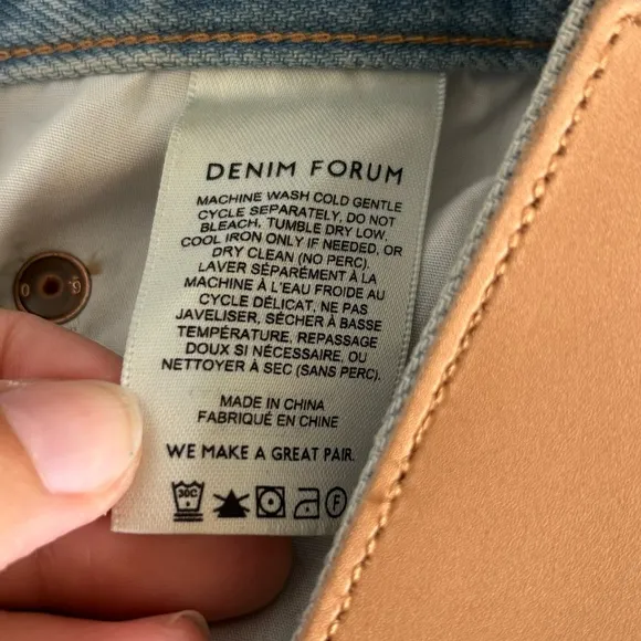 Aritzia Denim Forum The '90s Vintage Maxi Denim Skirt