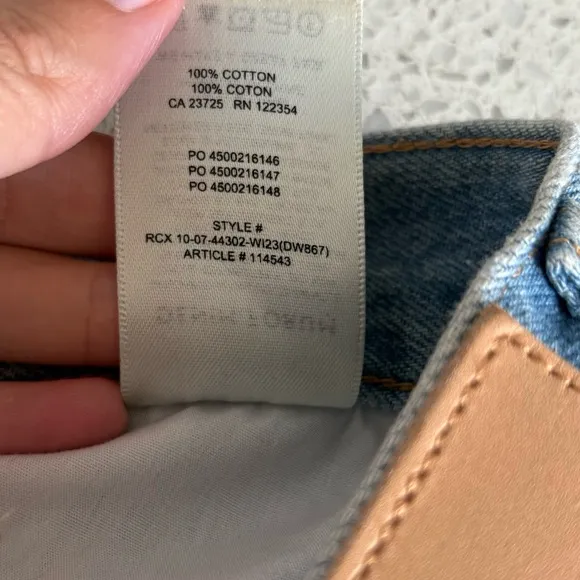 Aritzia Denim Forum The '90s Vintage Maxi Denim Skirt