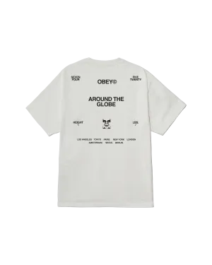 AROUND THE GLOBE PIGMENT T-SHIRT