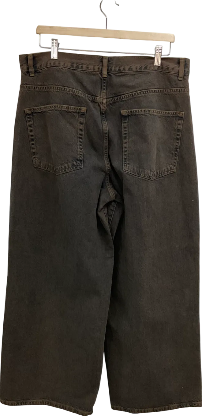 ASOS Super Baggy Brown Wash Jeans W36