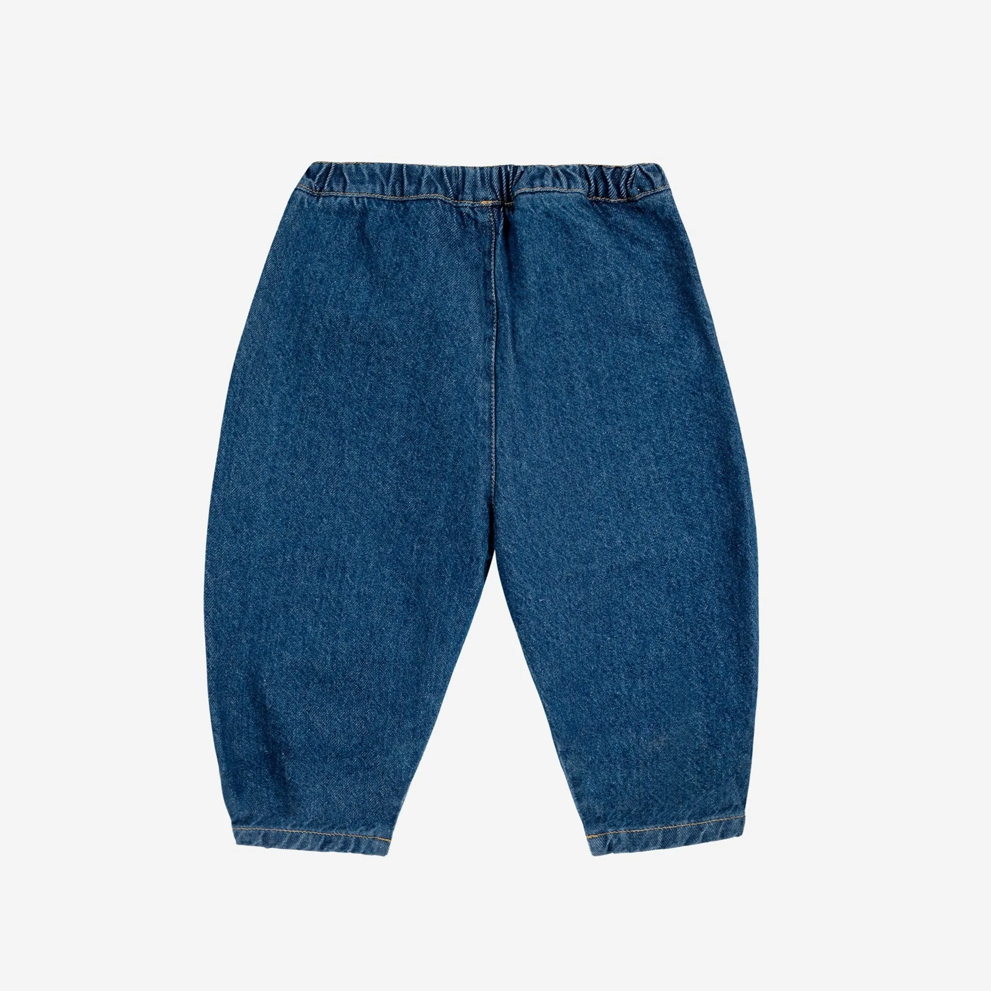 Baby Beneath The Moon Denim Baggy Pants, Navy Blue