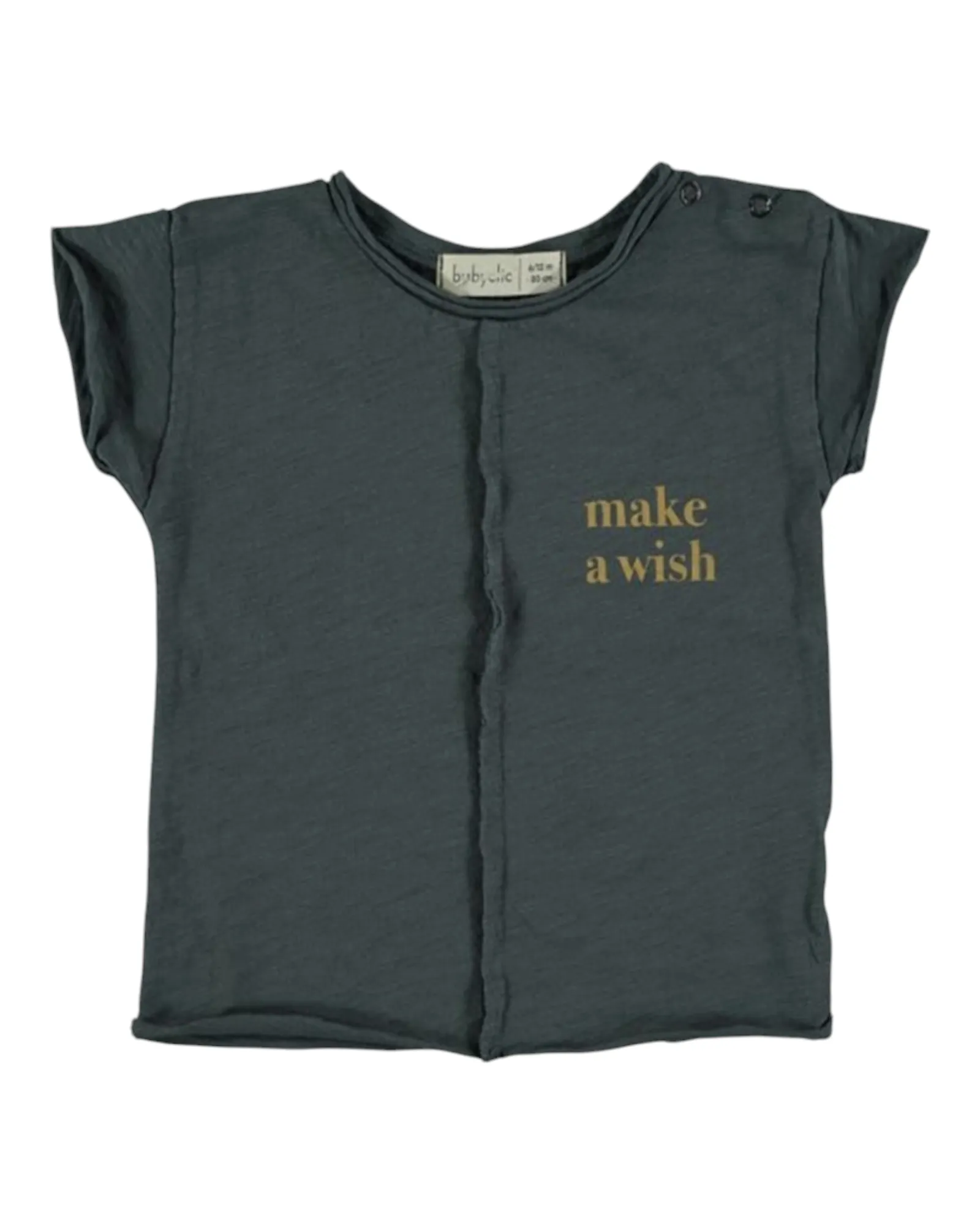 Baby T-Shirts with Snap Fasteners